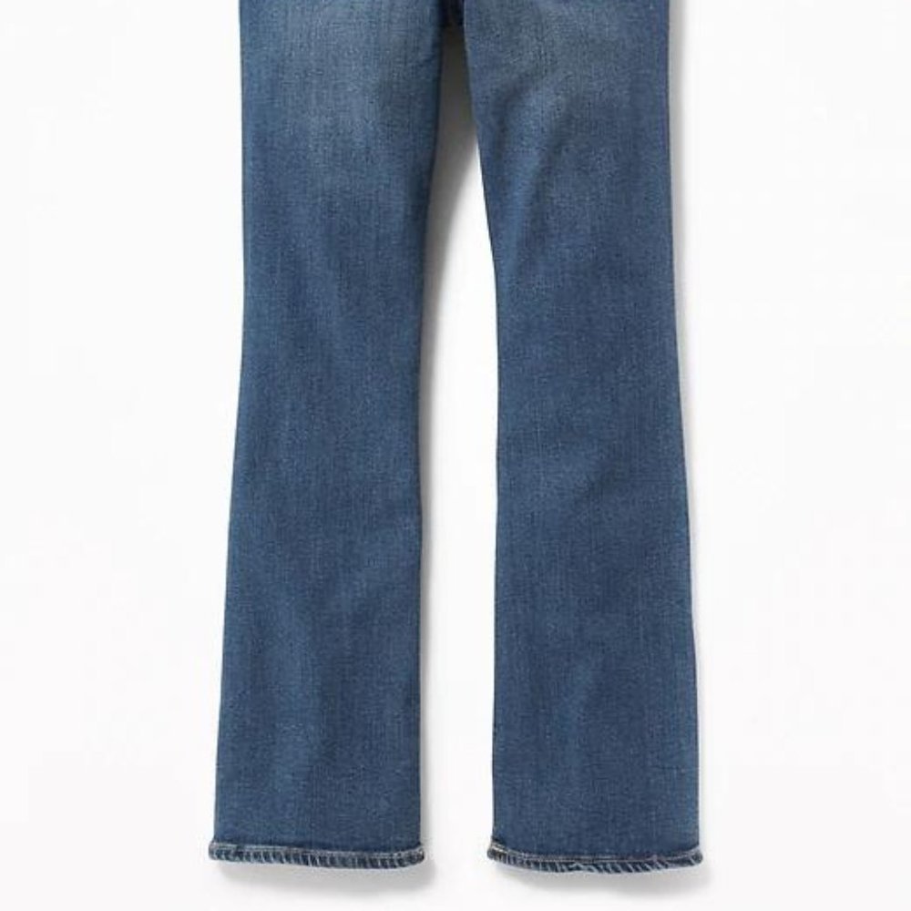 Old Navy Medium-Wash Boot-Cut Jeans for Girls - Picture 6 of 6